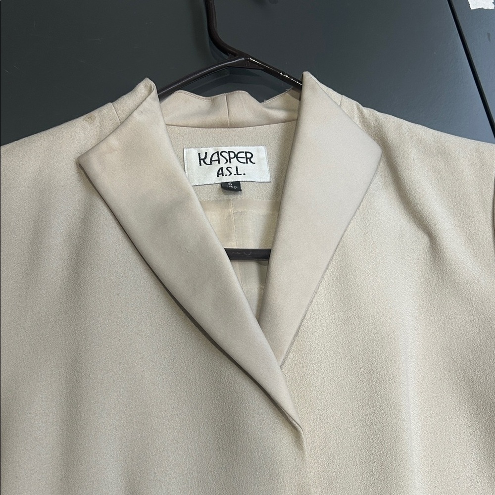 Kasper ASL Beige Blazer